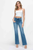 bytos Full Size Cat's Whiskers Mid Rise Bootcut Jeans