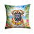 Bull Terrier Luau Pair of Pot Holders