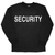 Security Long Sleeve T-Shirt Black