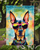 Doberman Pinscher Hippie Dawg Garden Flag