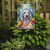 English Setter Luau Garden Flag