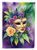 Mask Mardi Gras House Flag