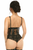 Lavish Fishnet Underwire Open Cup Waist Cincher