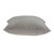 18" x 7" x 18" Transitional Gray Solid Pillow Cover With Poly Insert - 4512822766447