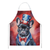 French Bulldog Patriotic American Apron