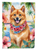 Finnish Spitz Luau Garden Flag
