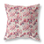 16 Red White Roses Indoor Outdoor Throw Pillow
