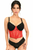 Lavish Sheer Lace Underwire Waist Cincher Corset