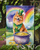 Finnish Spitz St Patrick's Day Garden Flag