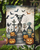 Pet Cemetery Spooky Halloween Garden Flag