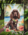Cocker Spaniel Luau Garden Flag