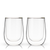 Double Walled Wine Glasses by True