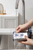 Cuisine Collection In-Sink Sponge Holder w/Suction Cups, Fingerprint Resistant Matt Finish