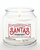 Courtside Market Santas workshop Candle Glass Jar with Glass Lid