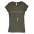 Women's Cotton Tee I Rock His Dogtags - Olive Drab