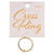 Ring Size 7 Gold Vertical Box Cross Ring