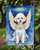 Bichon Frise My Angel Garden Flag