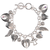 Bracelet Multi Angel Wing Silver plate