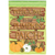 Welcome Pumpkin Patch Flag Burlap