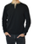Long Sleeve Henley Slit Collar