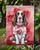 English Springer Spaniel My Valentine Garden Flag