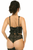 Lavish Celestial Satin Open Cup Waist Cincher