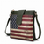 Josephine Vegan Leather Women's FLAG Crossbody Bag