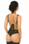 Lavish Brocade Open Cup Waist Cincher