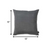 Homeroots Home Decor Set Of 2 Gray Modern Square Throw Pillows