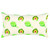 Lemon Green Artichoke Embroidered Lumbar Pillow - 808230117372