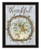 Thankful Wreath Black Framed Print Wall Art