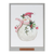 Framed Santa and Snowman Wall Art