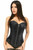 Top Drawer Satin Steel Boned Corset