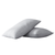Set of Two Cloud Linen King Pillowcases