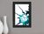Ocean Living Black Framed Print Wall Art
