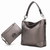 Viviana Vegan Leather Women's Hobo Bag with Wristlet