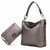 Viviana Vegan Leather Women's Hobo Bag with Wristlet