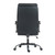 Black Adjustable Height Swivel Rolling Executive Office Chair