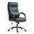 Black Adjustable Height Swivel Rolling Executive Office Chair