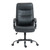Black Adjustable Height Swivel Rolling Executive Office Chair