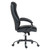 Black Adjustable Height Swivel Rolling Executive Office Chair