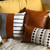 Solid Rustic Brown Faux Leather Throw Pillow - 808230077492