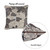 17" Brown Throw Pillow Cover
