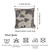 17" Brown Throw Pillow Cover