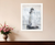 Lighthouse White Framed Print Wall Art