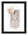 BOHEMIAN MACRAME Black Framed Print Wall Art