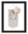 BOHEMIAN MACRAME Black Framed Print Wall Art