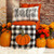 Buffalo Check Pumpkin Throw Pillow - 4512822739946
