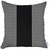 Homeroots Home Decor Black Houndstooth Decorative Throw Pillow, 18x18 Inches