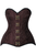 Top Drawer Curvy Brocade Double Steel Boned Overbust Corset